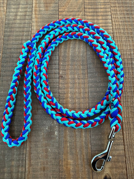 Ohana Paracord dog leash, 5 ft dog leash