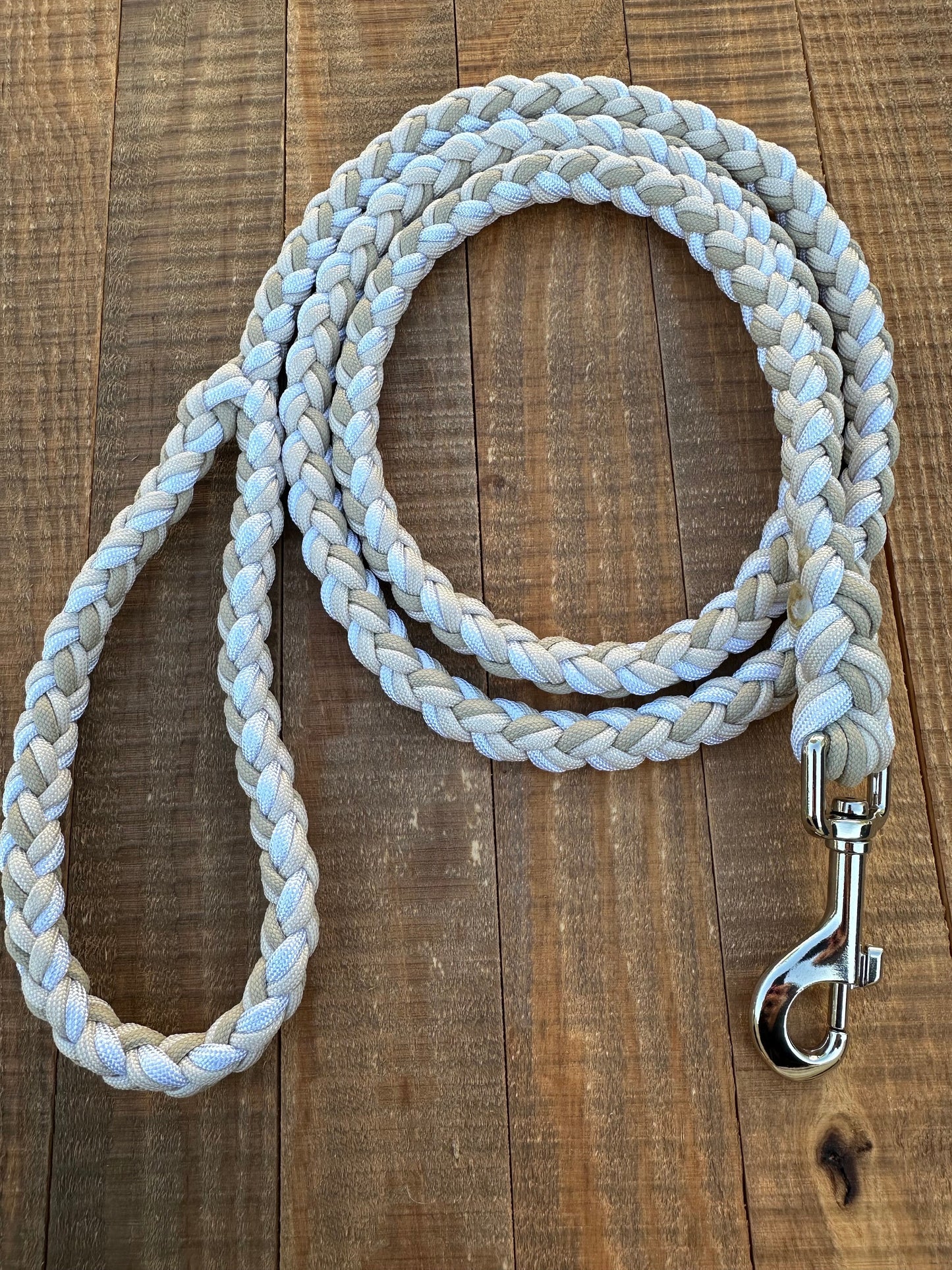 Sandy Paws Paracord dog leash, 5 ft dog leash