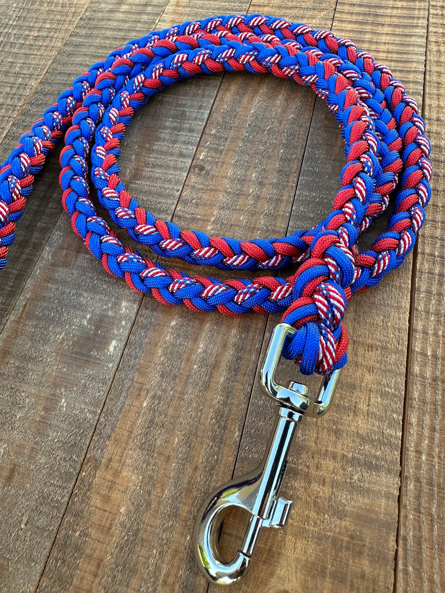 American paracord dog leash