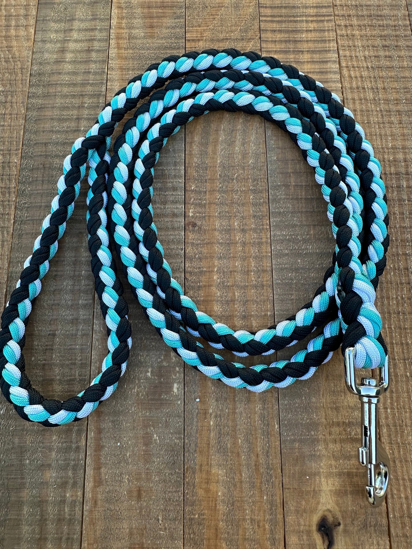Orca Paracord dog leash, 5 ft dog leash